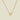 Necklace for placing pendants - Gold Plated