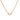 Necklace for placing pendants - Gold Plated