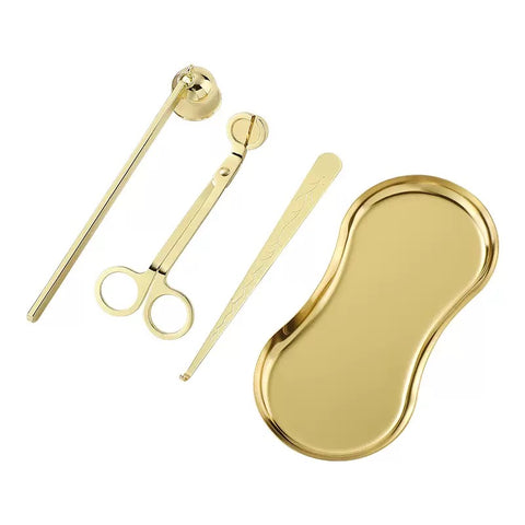 Delicate kit for candle maintenance