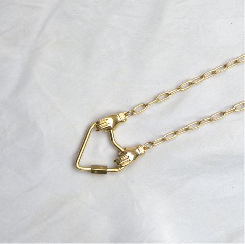 Venusian Heart Necklace - Gold Plated