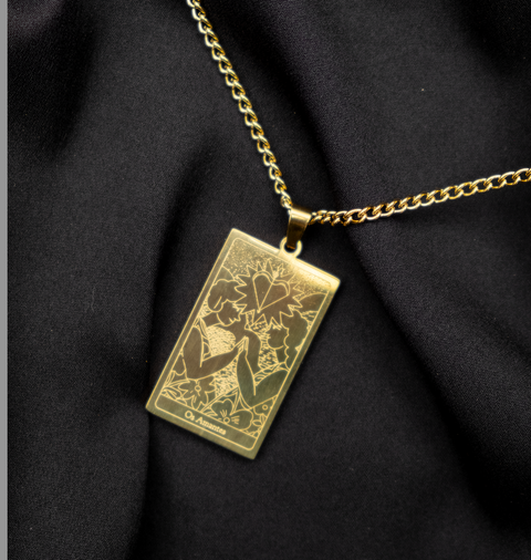 Magic Kit - a Tarot Necklace + a Tarot Deck