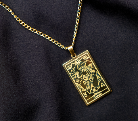 Magic Kit - a Tarot Necklace + a Tarot Deck
