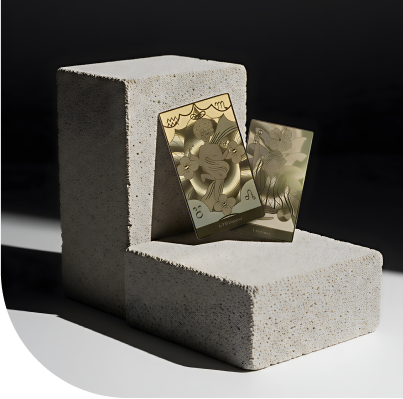 Daily Amulet - Gold Plated Letter, Protection Against the Evil Eye