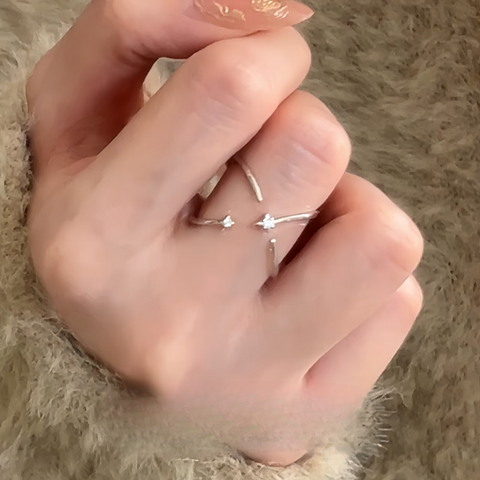 Versatile Double Ring - Shooting Star.