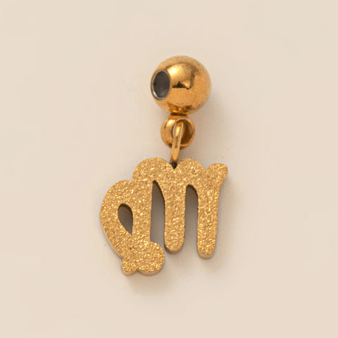 Necklace with Zodiac Sign Pendant - 18K Gold Plated