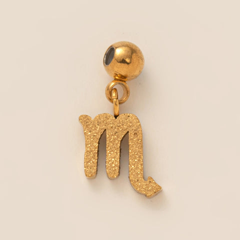 Necklace with Zodiac Sign Pendant - 18K Gold Plated