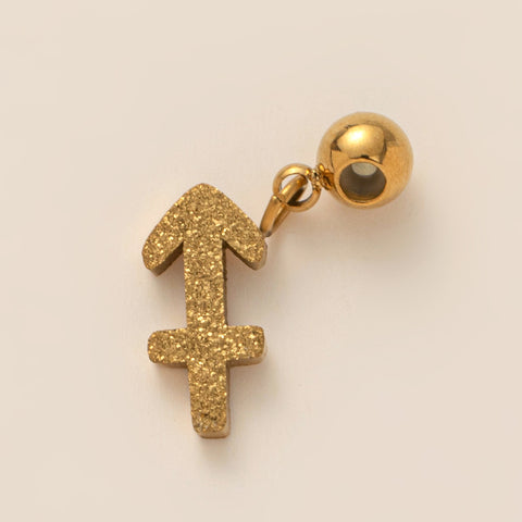 Necklace with Zodiac Sign Pendant - 18K Gold Plated