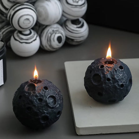 Velas aromáticas lunares con caja de regalo