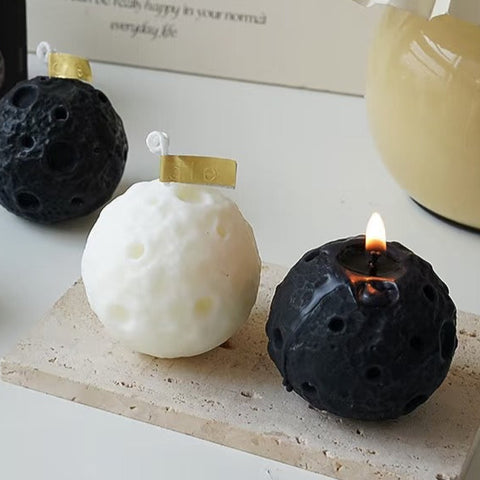 Velas aromáticas lunares con caja de regalo