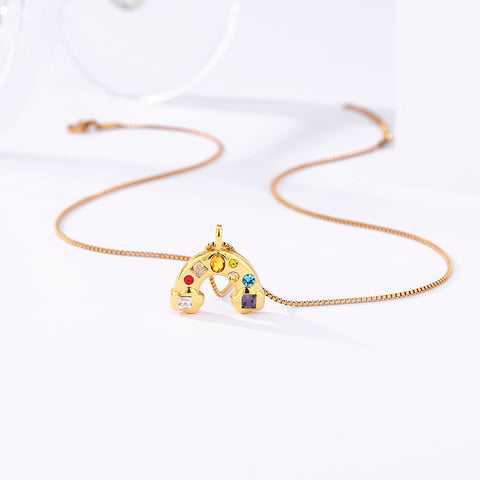 Daily Amulet - High Astral - Mystical Rainbow Necklace