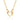 Venusian Heart Necklace - Gold Plated