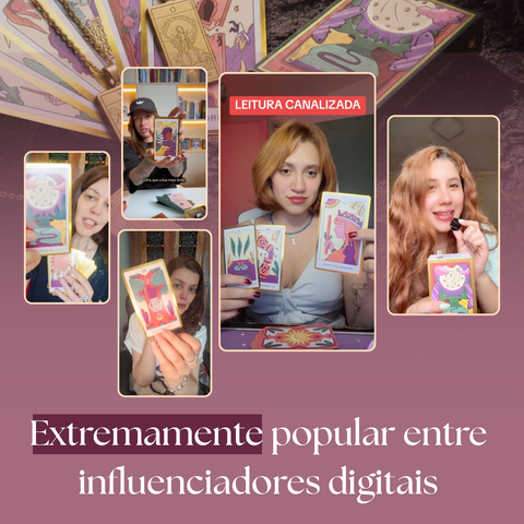 Baraja de tarot con caja de regalo y proceso de estampación en caliente - 78 cartas