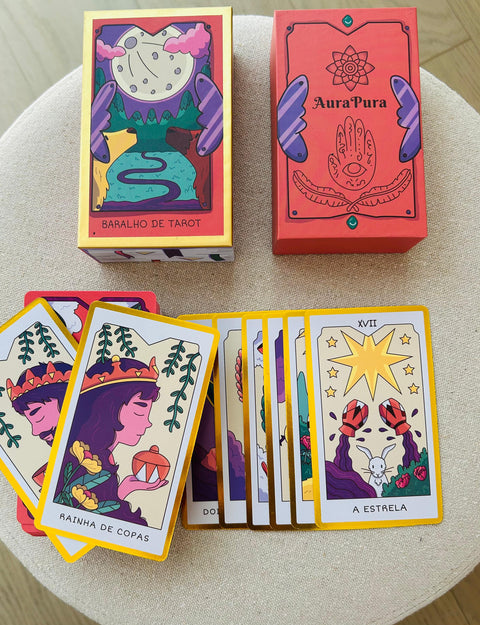 Magic Kit - a Tarot Necklace + a Tarot Deck
