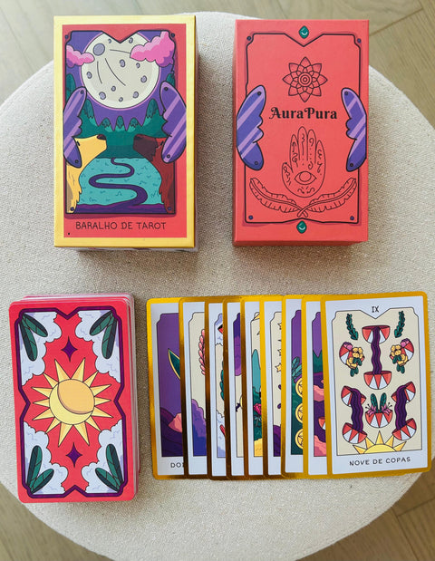 Magic Kit - a Tarot Necklace + a Tarot Deck