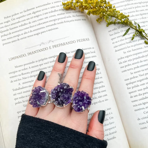Amethyst Ring – Elegance with Energy and Spiritual Connection