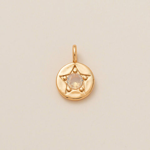 Star Birthstone Charm Necklace | Custom Purchase