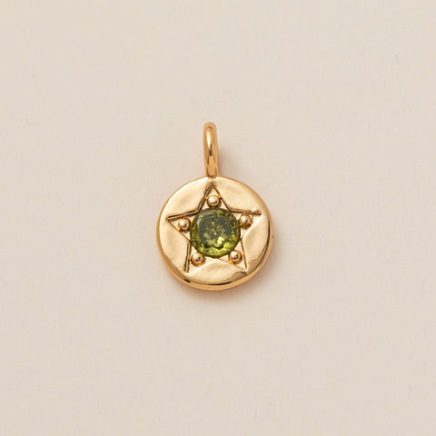 Star Birthstone Charm Necklace | Custom Purchase