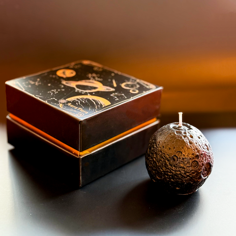 Velas aromáticas lunares con caja de regalo