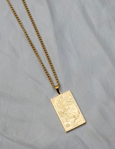 Magic Kit - a Tarot Necklace + a Tarot Deck