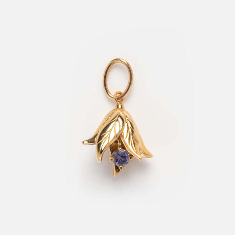 Flower Birthstone Charm Necklace | Custom Purchase