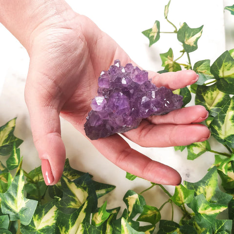 Natural Amethyst Druse – High Quality for Deep Sleep and Energy Protection