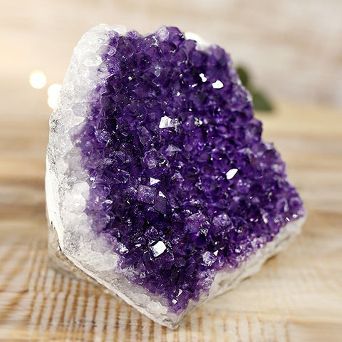 Drusa de amatista natural: alta calidad para un sueño profundo y protección energética