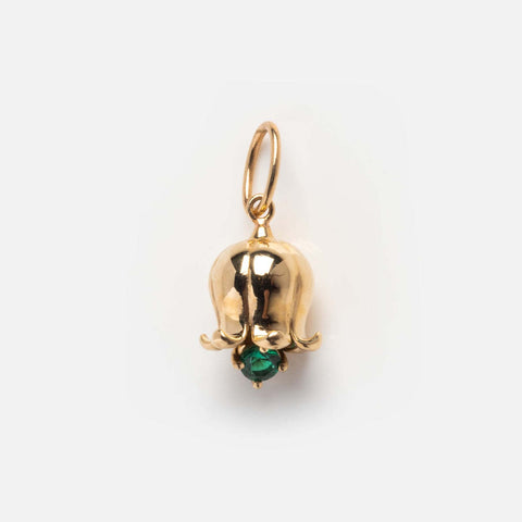 Flower Birthstone Charm Necklace | Custom Purchase