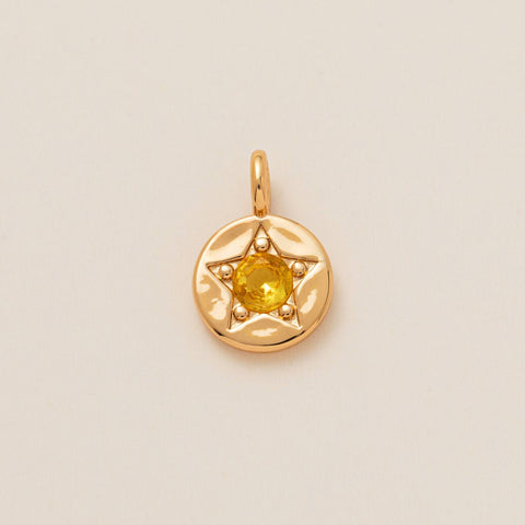 Star Birthstone Charm Necklace | Custom Purchase