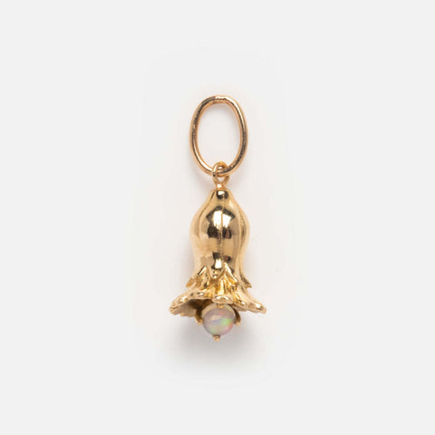 Flower Birthstone Charm Necklace | Custom Purchase
