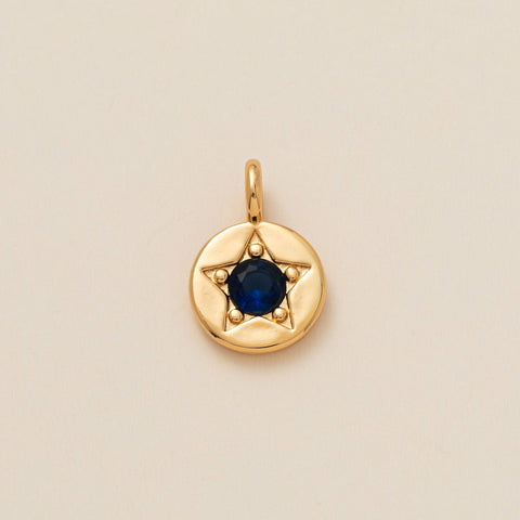 Star Birthstone Charm Necklace | Custom Purchase