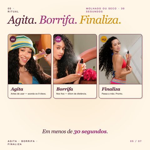 Solaraé Anti-Frizz Hair Oil Spray - 9 Precious Oils
